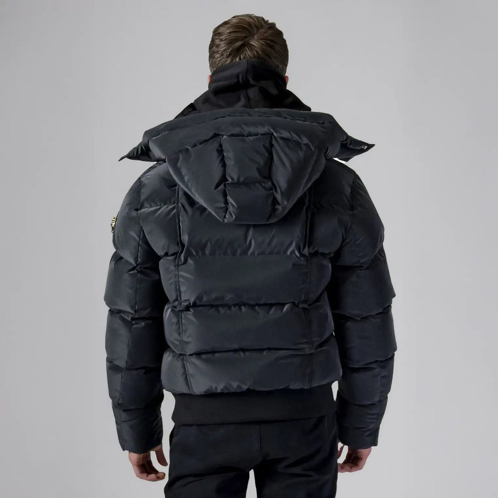 Mens Woody Bomber Jacket Black Diamond