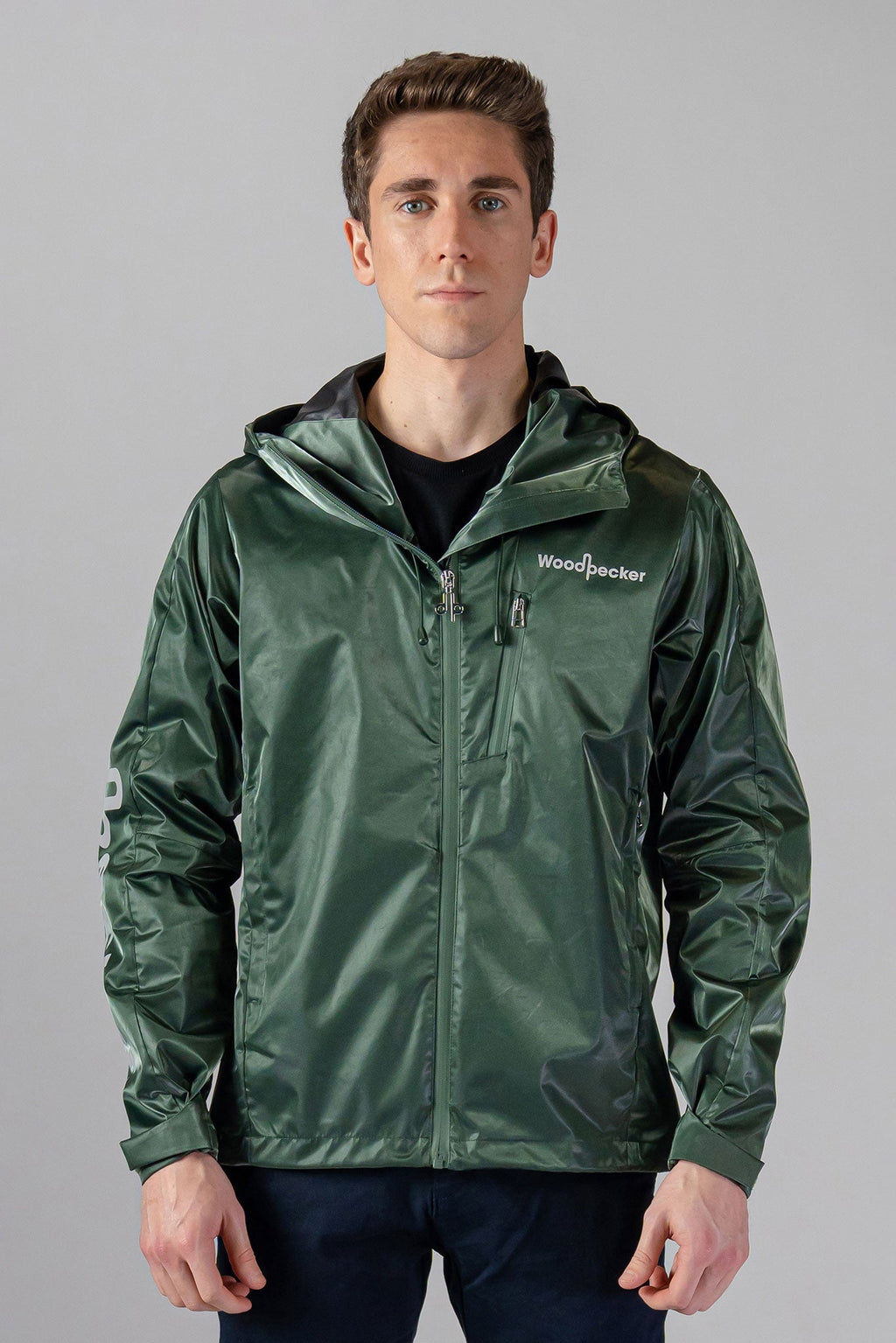 Men Green Wind shell