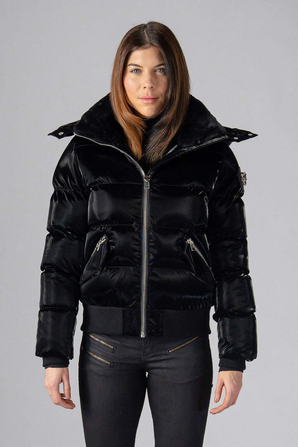 Short Jacket for Ladies in Black Color