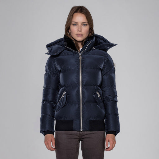 Womens Woody Bomber Jacket Blue Diamond
