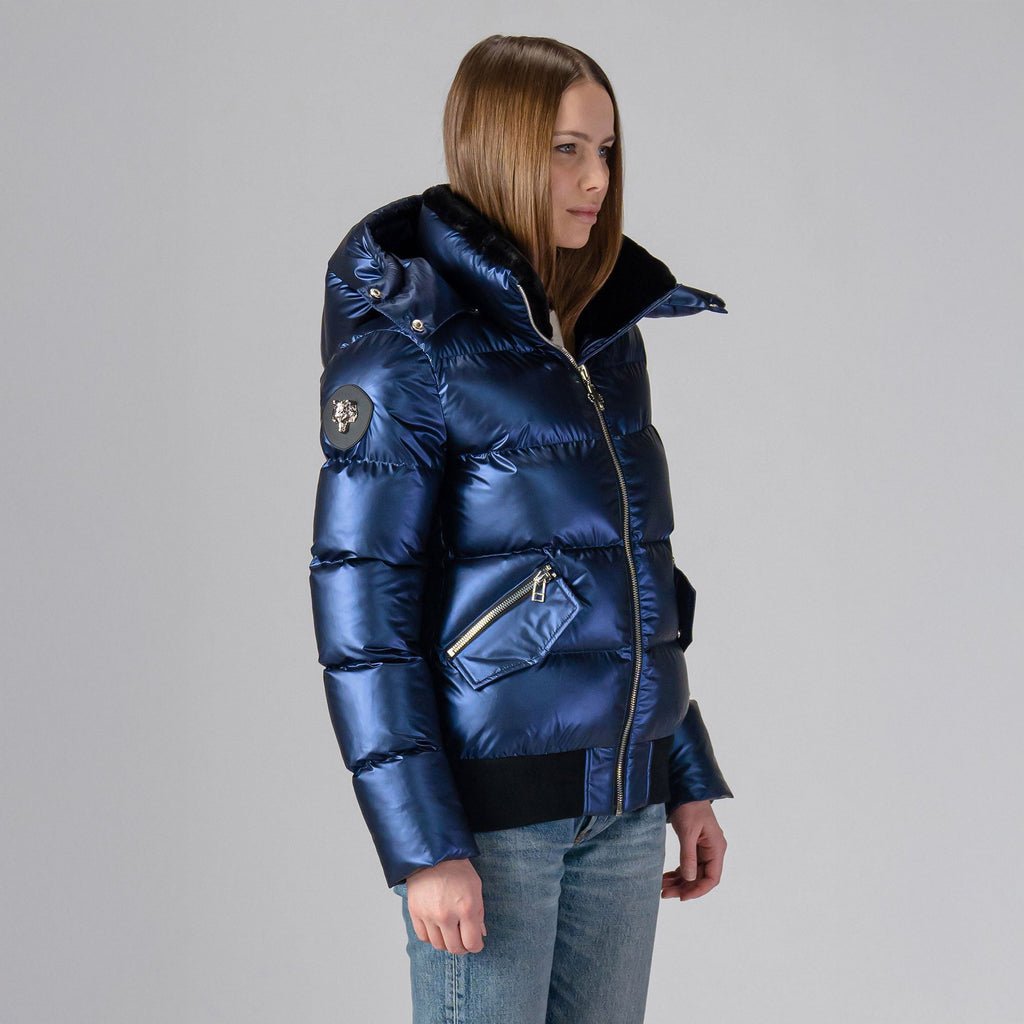 Womens Woody Bomber Jacket Sapphire