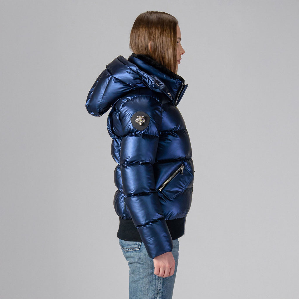 Womens Woody Bomber Jacket Sapphire